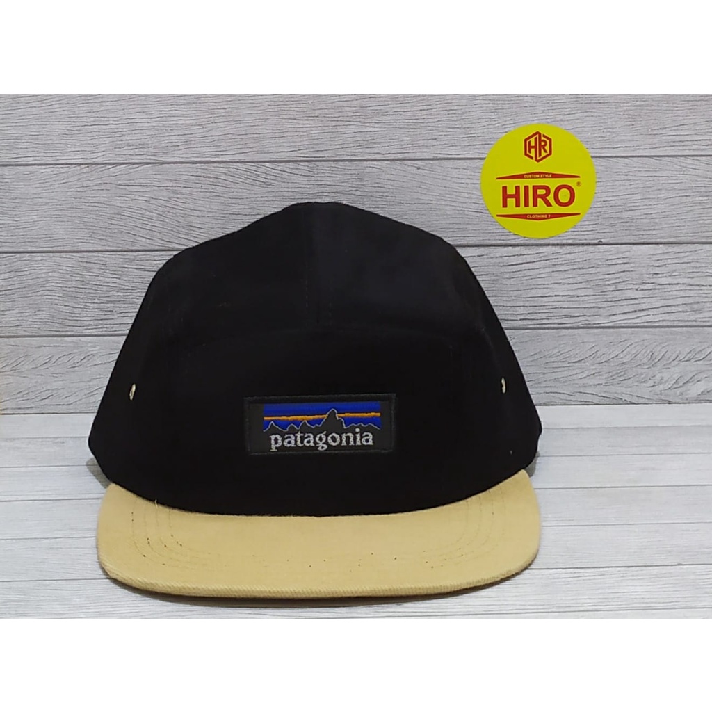 [COD]Topi Distro Pria/Topi Snapback Bordir Patagonia Kombi. Lima Panel/Topi Keren