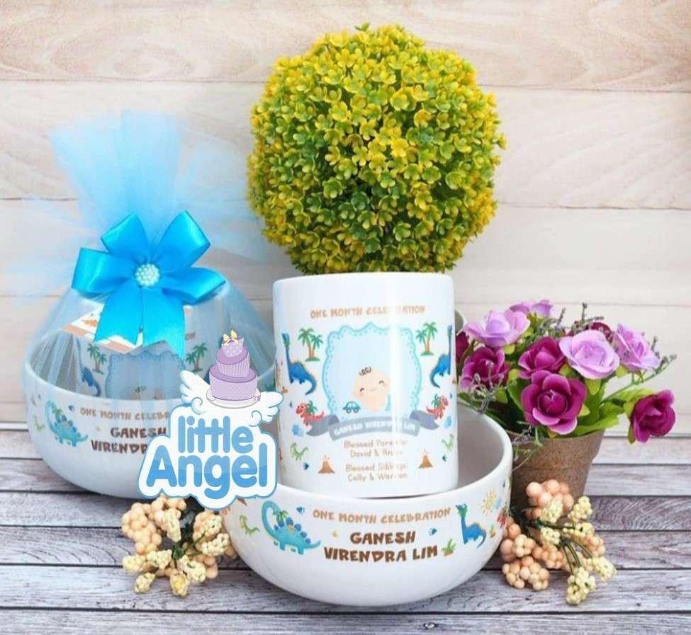 Hamper / Souvenir Bowl & Mug (tulle)
