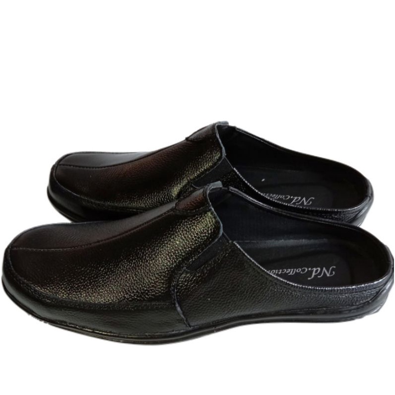 sepatu bustong sandal pria kulit sapi asli terlaris Nd_Elastik