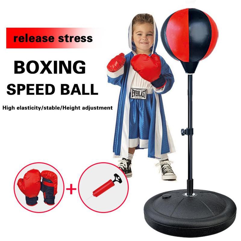 MAINAN TINJU BOXING BOXING SET TIANG SAMSAK TINJU ANAK 360°