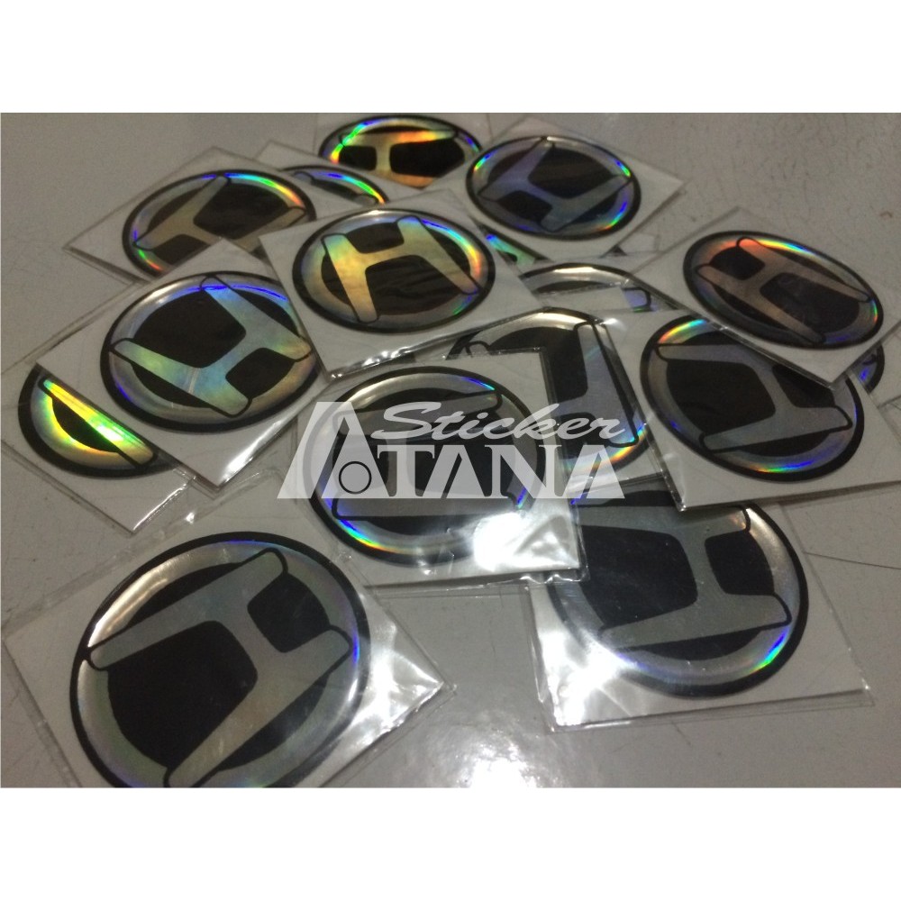 Sticker Cutting Timbul / Emblem Honda Besar Glossy Scotlite