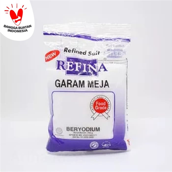 

Refina Garam Meja Beryodium 250g