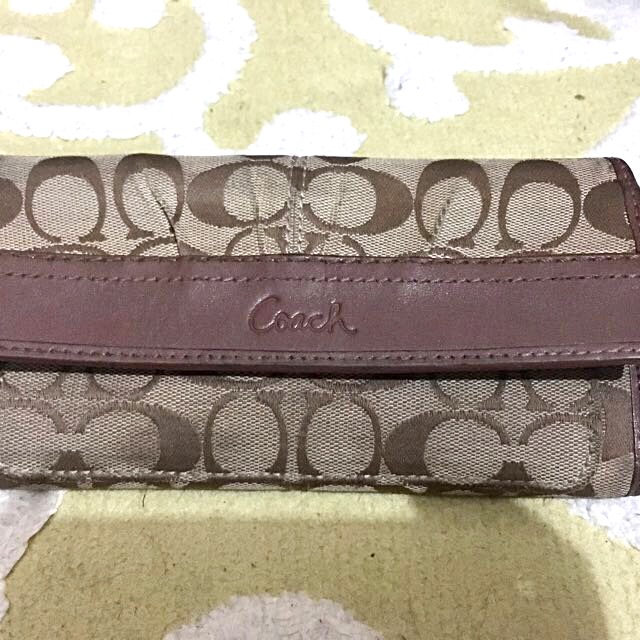 Preloved Coach Signature Wallet