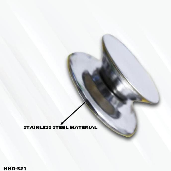 TUTUP PANCI KACA STAINLESS STEEL KNOP PEGANGAN PERALATAN DAPUR MURAH - HHD-321