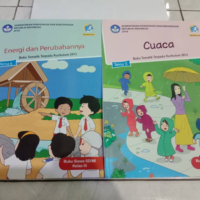 Buku Tematik SD kelas 3 Tema 5 dan 6