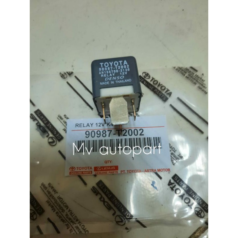 Relay kaki4 12v Toyota Yaris ORI