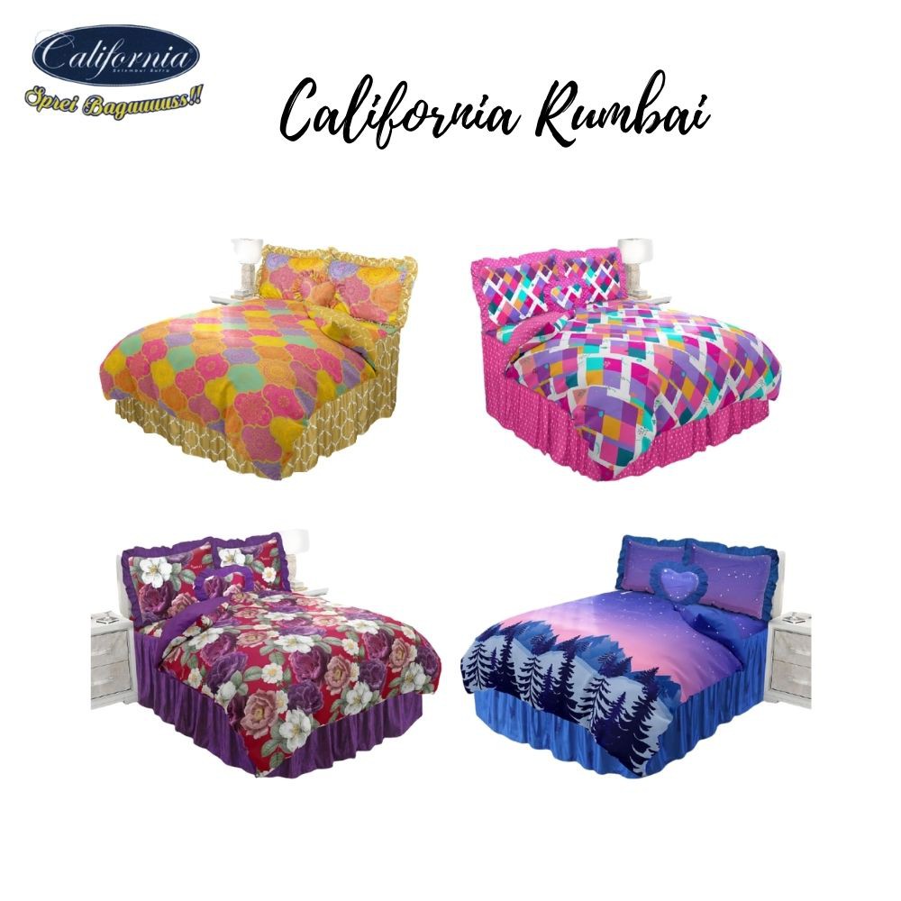 RCSprei Rumbai California 180x200 Aquatic Zenia Boomerang Amara