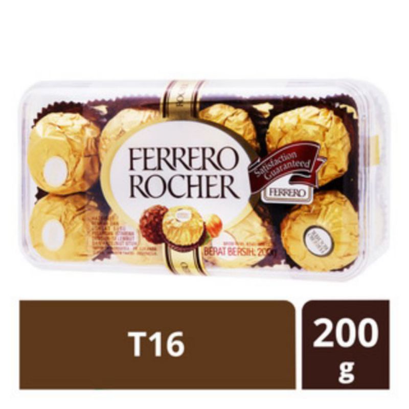 

Ferrero Rocher T16 200gr Original Import Malaysia | Cokelat Premium Lezat | Cemilan Nikmat