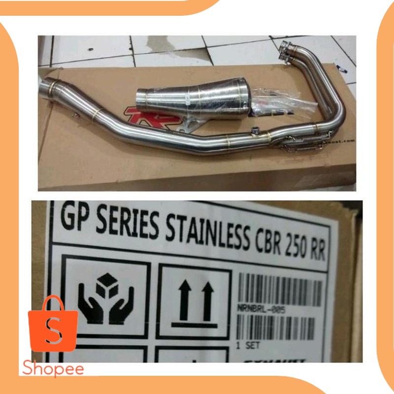 Dijual sparepart knalpot R9 gp series new cbr250rr knalpot r9 new cbr250rr  Murah