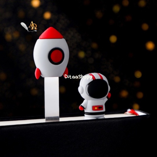 

Pembatas Buku Unik / Bookmark Edisi Astronot & Apollo Lux Limited - Astronot 049