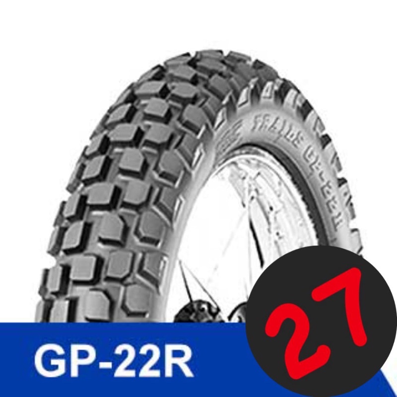 Ban Motor IRC GP 22 R ( GP22R ) 90/100-16 (Tubetype) Ban Luar KLX