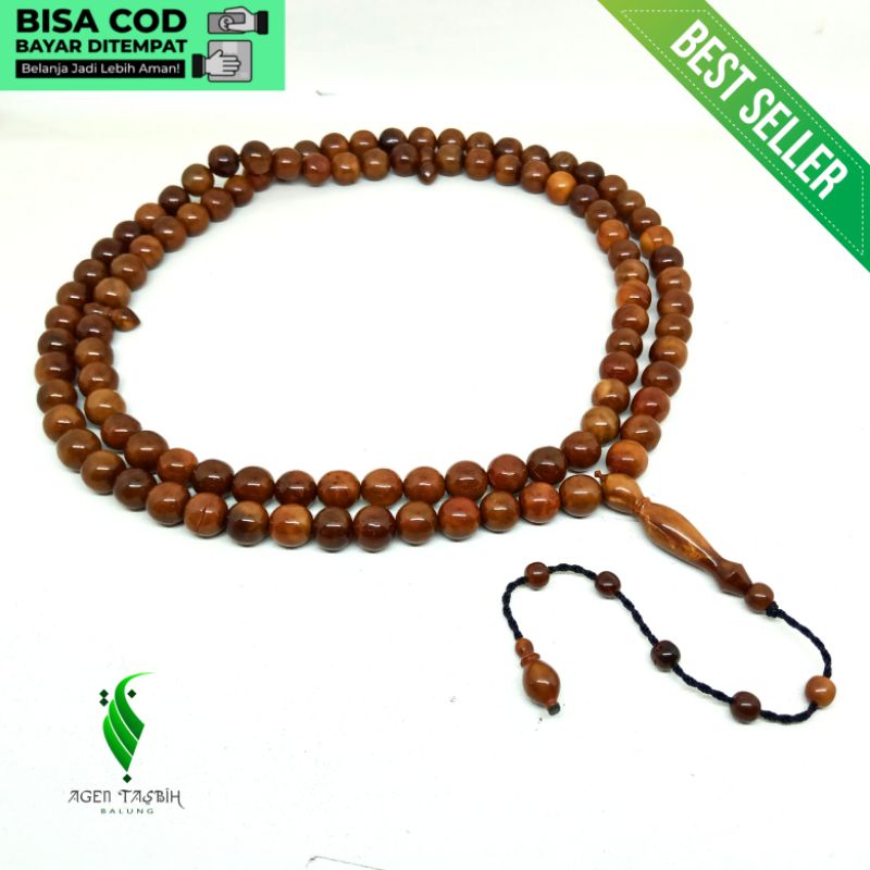 Tasbih Kokka/Kaokah 99 Butir Size 6mm,8mm,10mm ORIGINAL!!