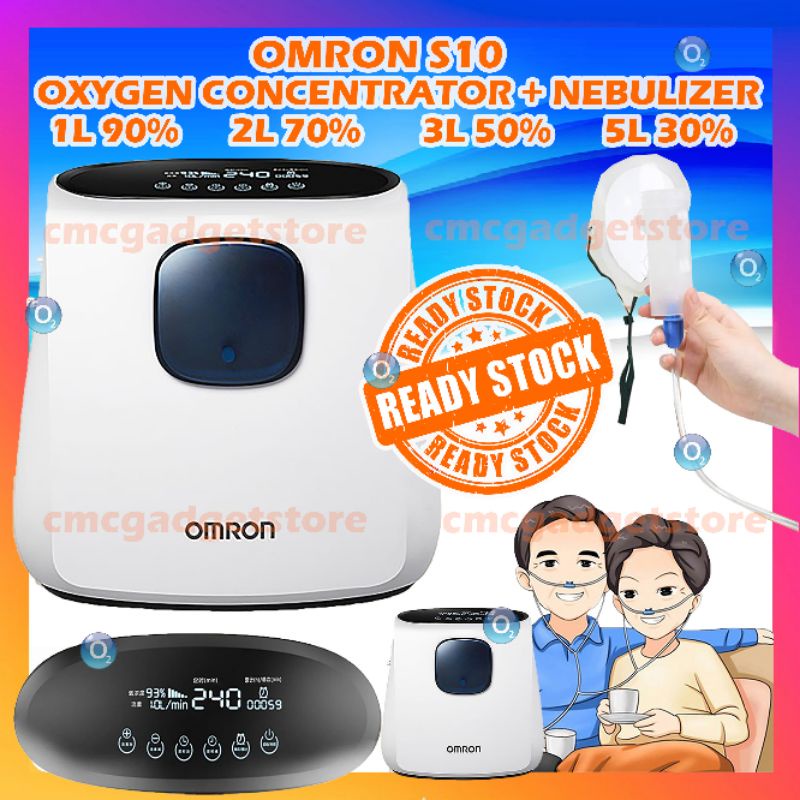 Yuwell Oxygen Concentrator YU300 YU300S Oksigen Konsentrator Nebulizer Medical Grade 3L 5L 3LPM 5LPM