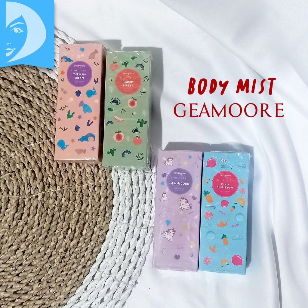 Geamoore Body Mist 30ml / Parfum Badan Geamoore / Body Mist Murah BPOM