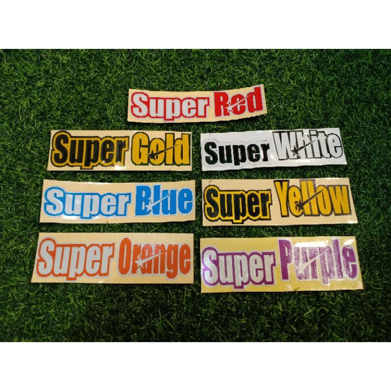 

stiker super super harga 1 biji