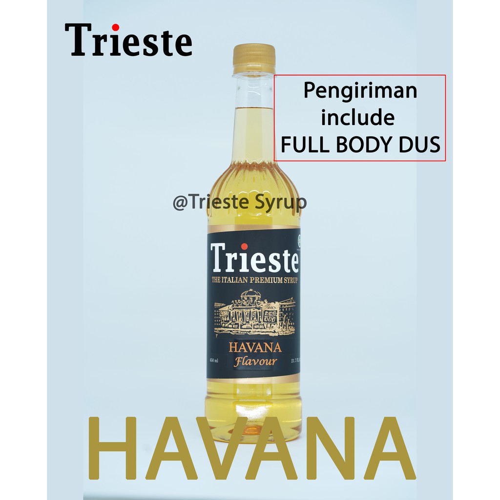 

Trieste Syrup Rasa Havana / Jamaica Rum