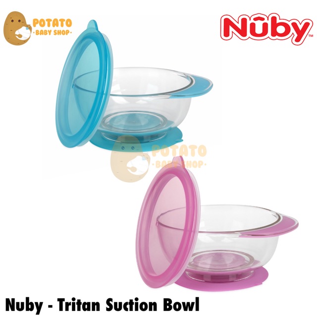 Nuby - Tritan 1 Handle Suction Bowl