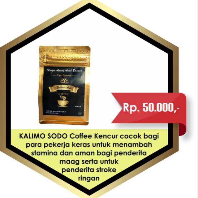 

KOPI KESEHATAN KALIMOSODO