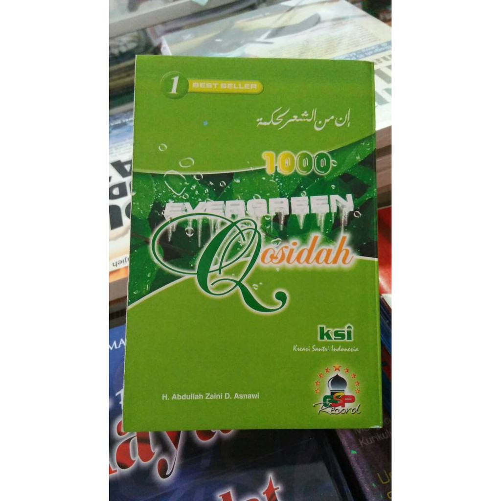 1000 Evergreen Qosidah - Buku Shalawat Qasidah - Sholawat Nabi