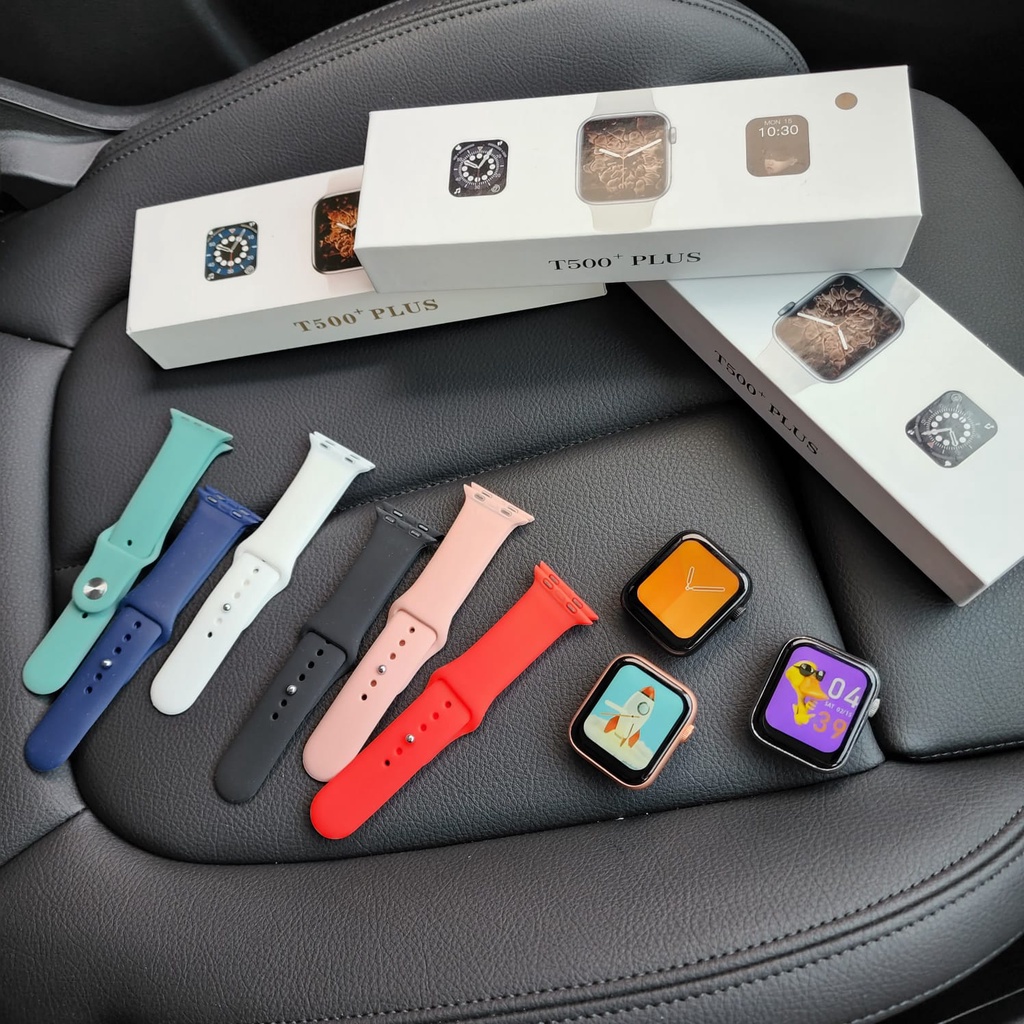 SALE JAM TANGAN SMARTWATCH T500 PLUS HIWATCH SERIES 6 JAM TANGAN KASUAL RECOMMENDED GARANSI 1 TH