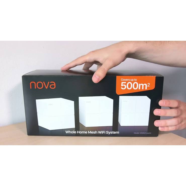 Tenda Nova MW6 AC1200 3Pack Wireless Router Whole Home Mesh isi 3 MW 6