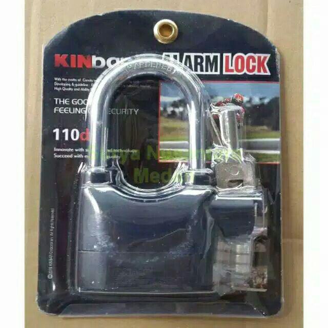 Gembok Alarm Kinbar / Gembok Anti Maling