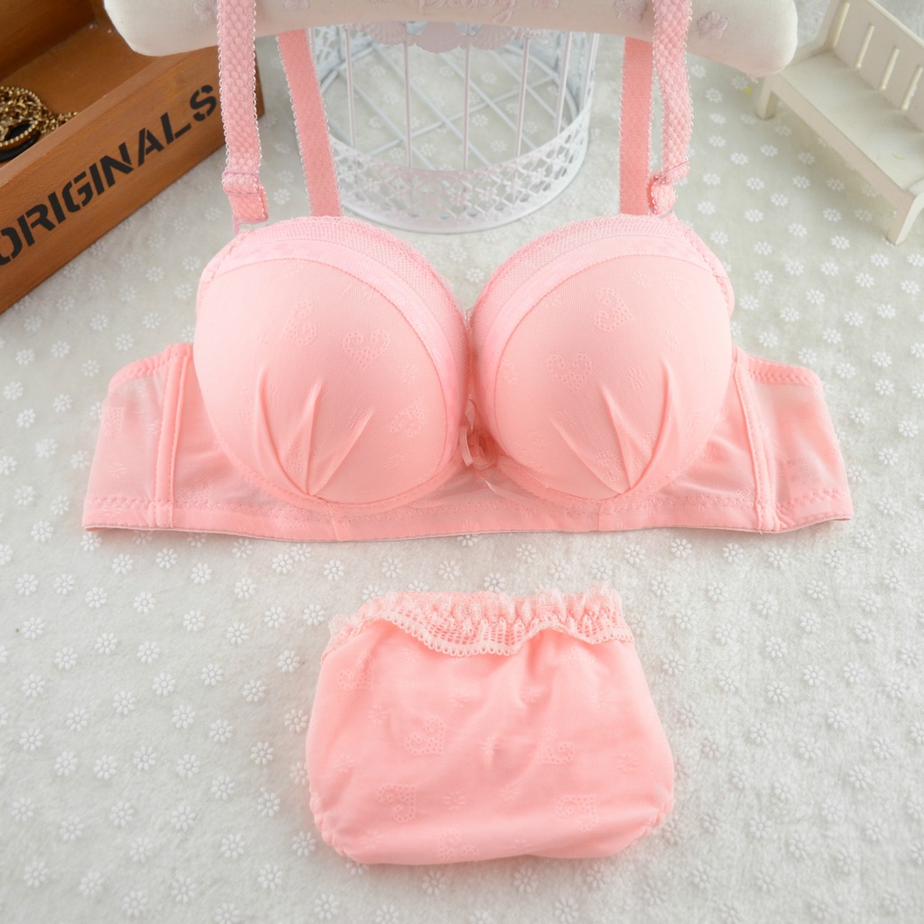 Set Bra / BH cewek wanita import korea seksi renda KR031 premium SANGAT ELEGANT dan NYAMAN DIPAKAI