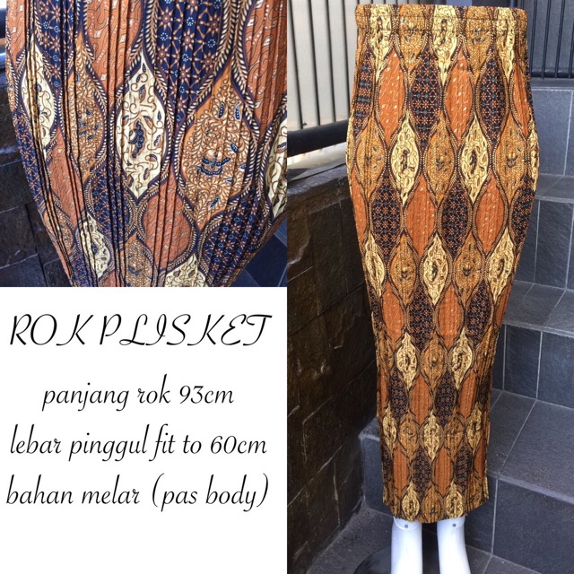 ROK PLISKET ROK KONDANGAN ROK BATIK