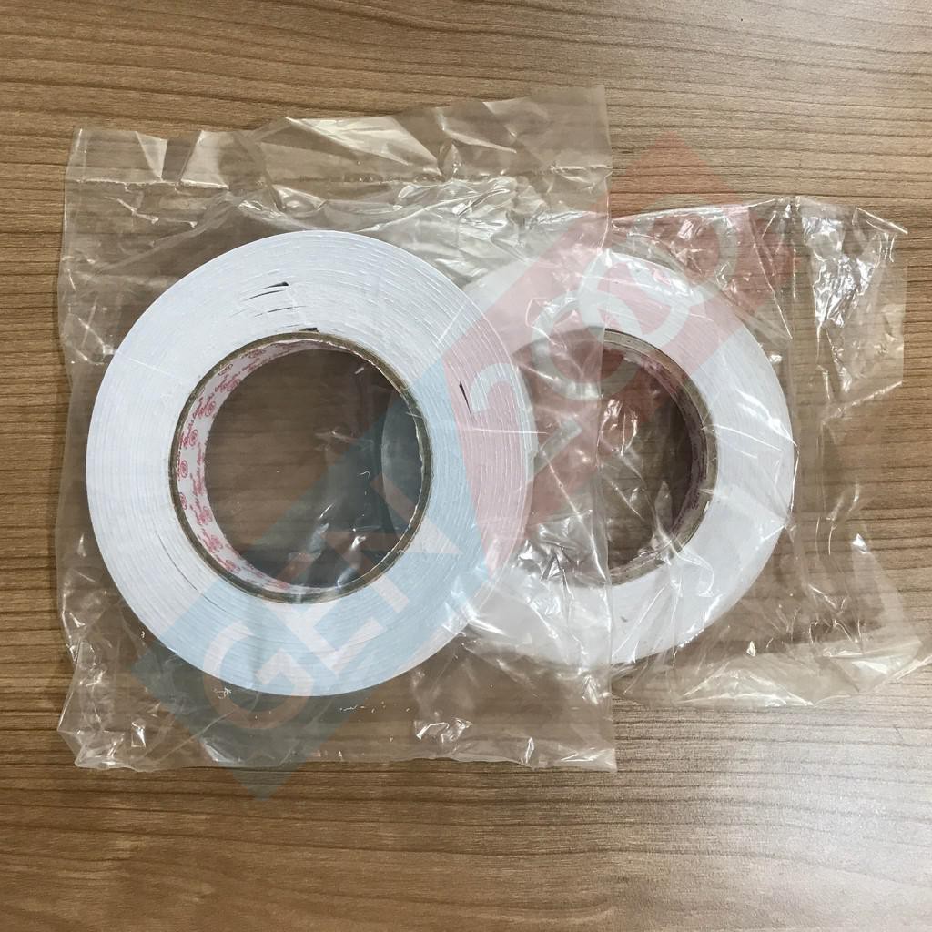 

Double Foam Tape 3/4 Inch Double Tape Busa Ukuran 20 MM Lakban lem 2 sisi 20mm