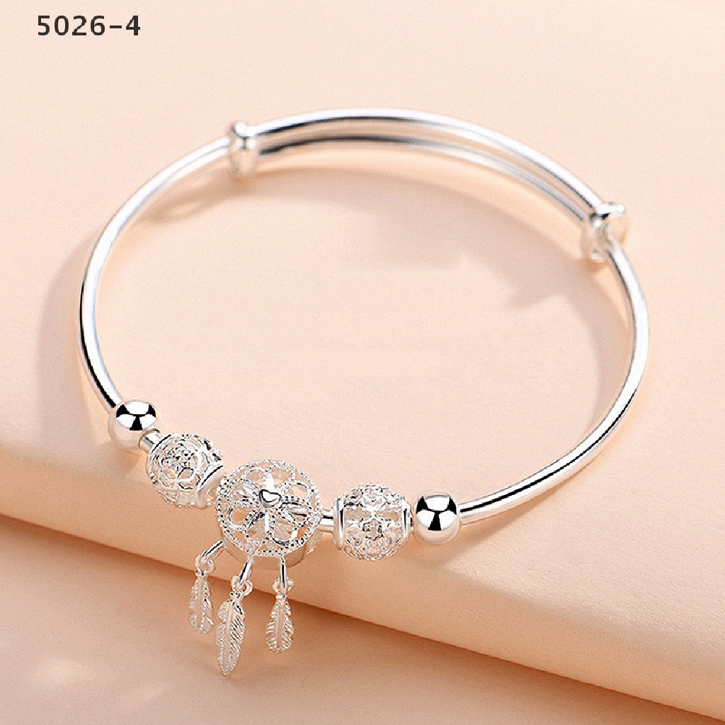 5026-4 Dreamcatcher Tassel Feather Charm Bracelet &amp;Bangle for Women Fashion Elegant 5026-4