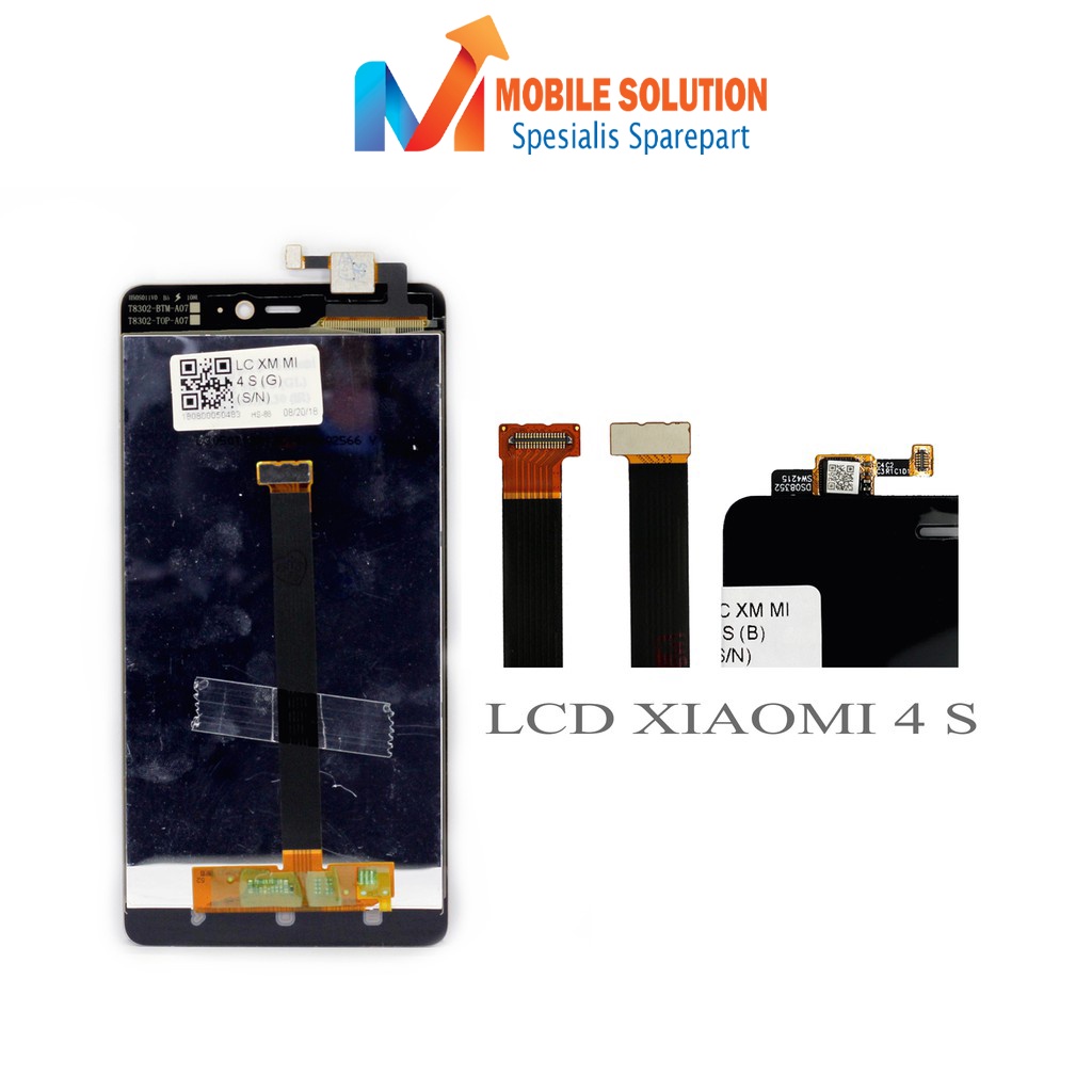 Grosir LCD Xiaomi Mi 4s Fullset Touchscreen ORIGINAL 100% Garansi 1 Bulan + Packing / Bubble