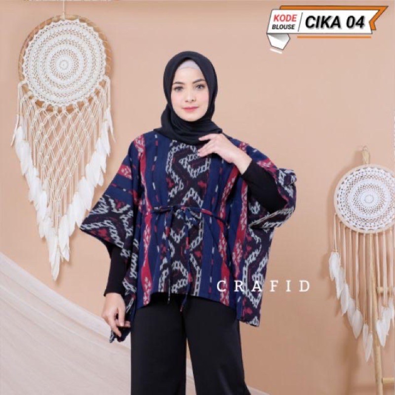 BLOUSE TENUN ETNIK CIKA 04