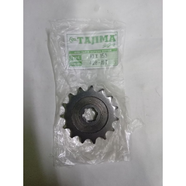 Gir gear depan klx 150 dtracker 15 428 tajima