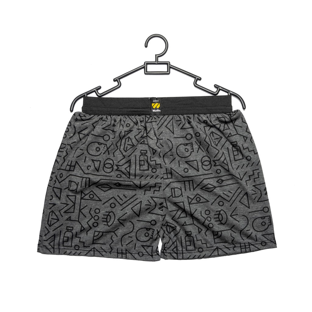 Celana Boxer Katun Waffa Sablon Motif Aztec Pattern Celana Boxer Katun Waffa Sablon Motif Aztec Pattern