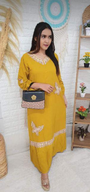 Gamis Black Tiedye #3 / Gamis Tiedye Batik Gamis