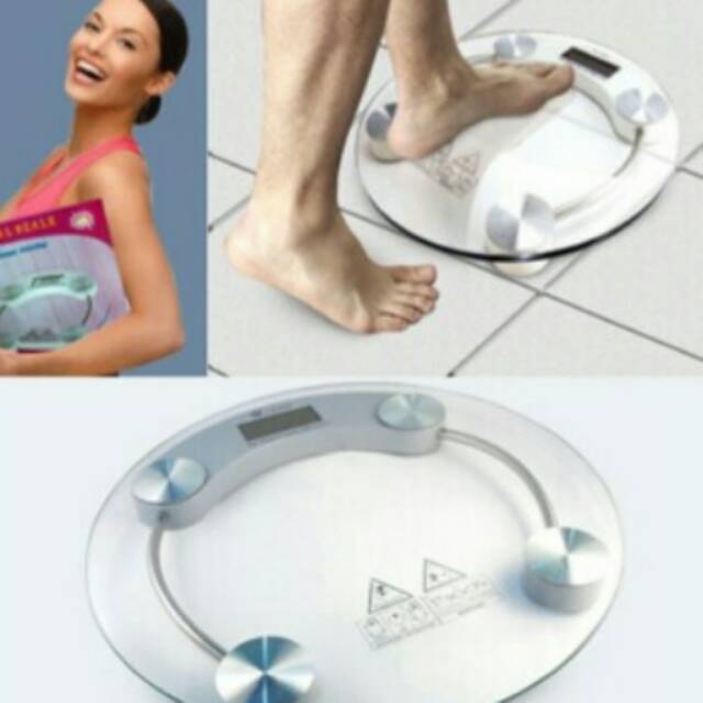 TIMBANGAN BADAN DIGITAL PERSONAL SCALE WEIGHT 26CM