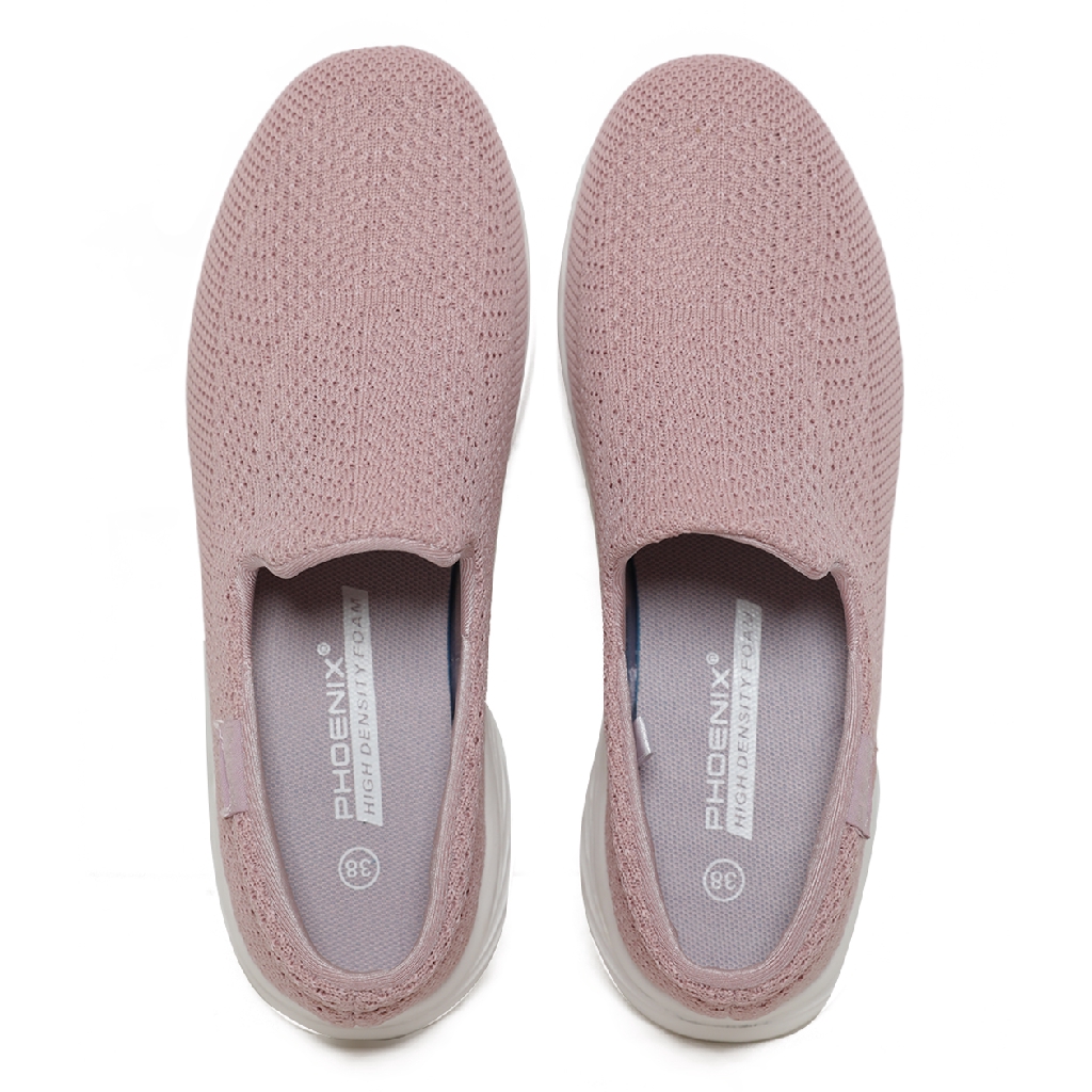 Phoenix Freda Sepatu Slip On Wanita - Pink