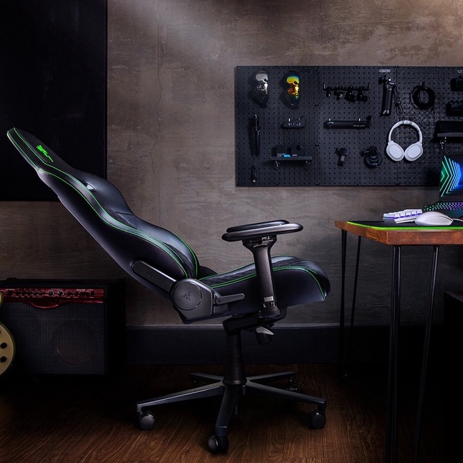 Razer Enki - Green / Gaming Chair Original / Kursi Gaming