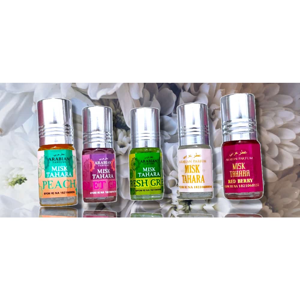 PARFUM MISK TAHARA 3ML parfum ber BPOM, THAHARAH PARFUM ARAB, ARABIAN PARFUM