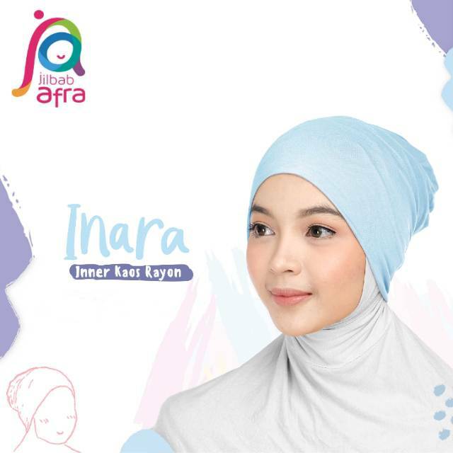 Ciput Inner Jilbab Arfa (Used to be Afra) - Inara Inner Hijab - Bahan Kaos Rayon HQ