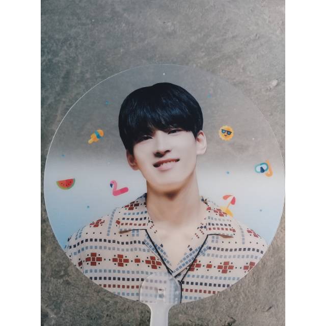 [ RESERVED ] WONWOO TRANSPARENT FAN