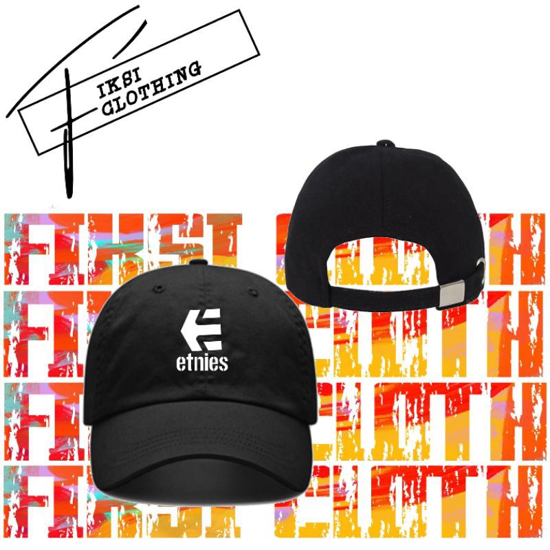 Topi Baseball Custom Etnies Skateboard - Fiksi Clothing