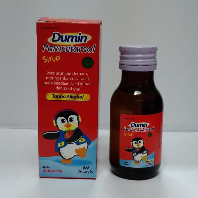 Dumin Sirup 60ml Obat Demam Penurun Panas Anak