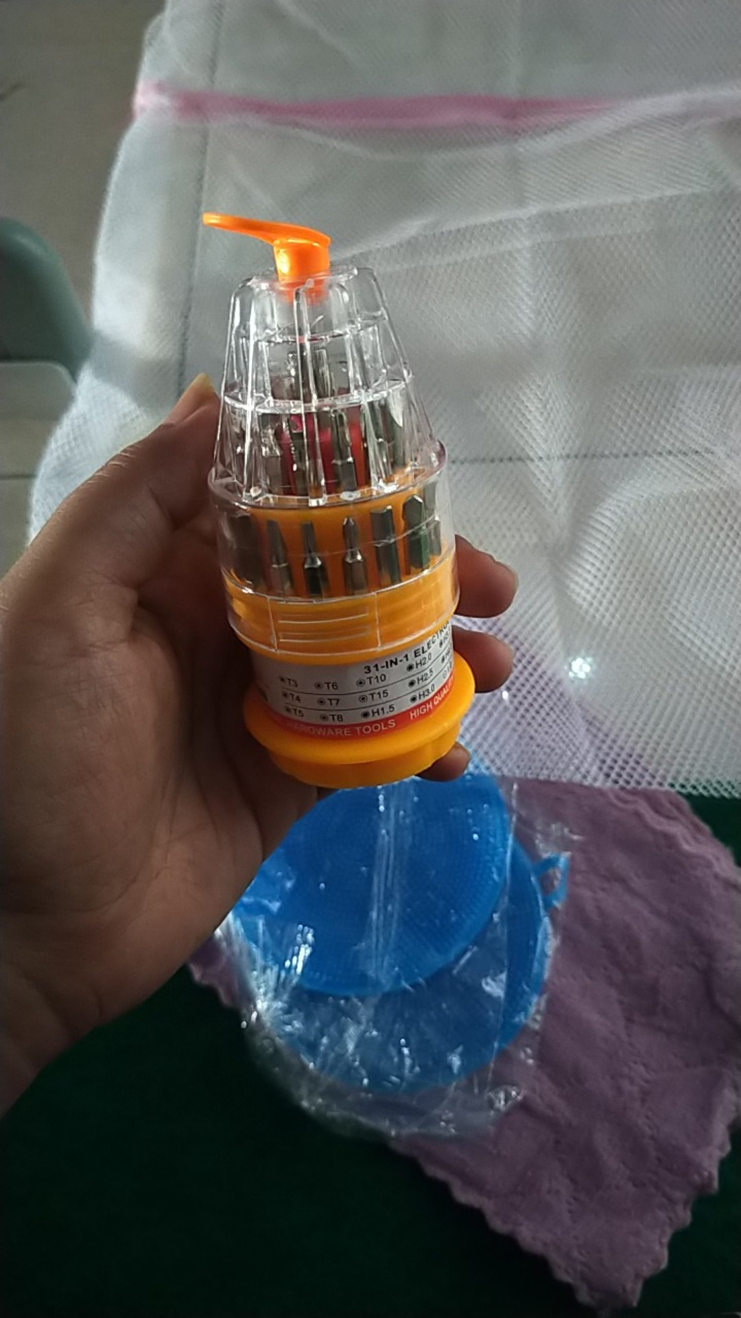 Obeng Set Multi 31 In 1 Screwdriver Handphone Elektronik Hp Laptop Pc