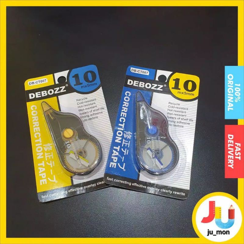 

Tipex Kertas/ Correction Tape Debozz 10m DB-CT007