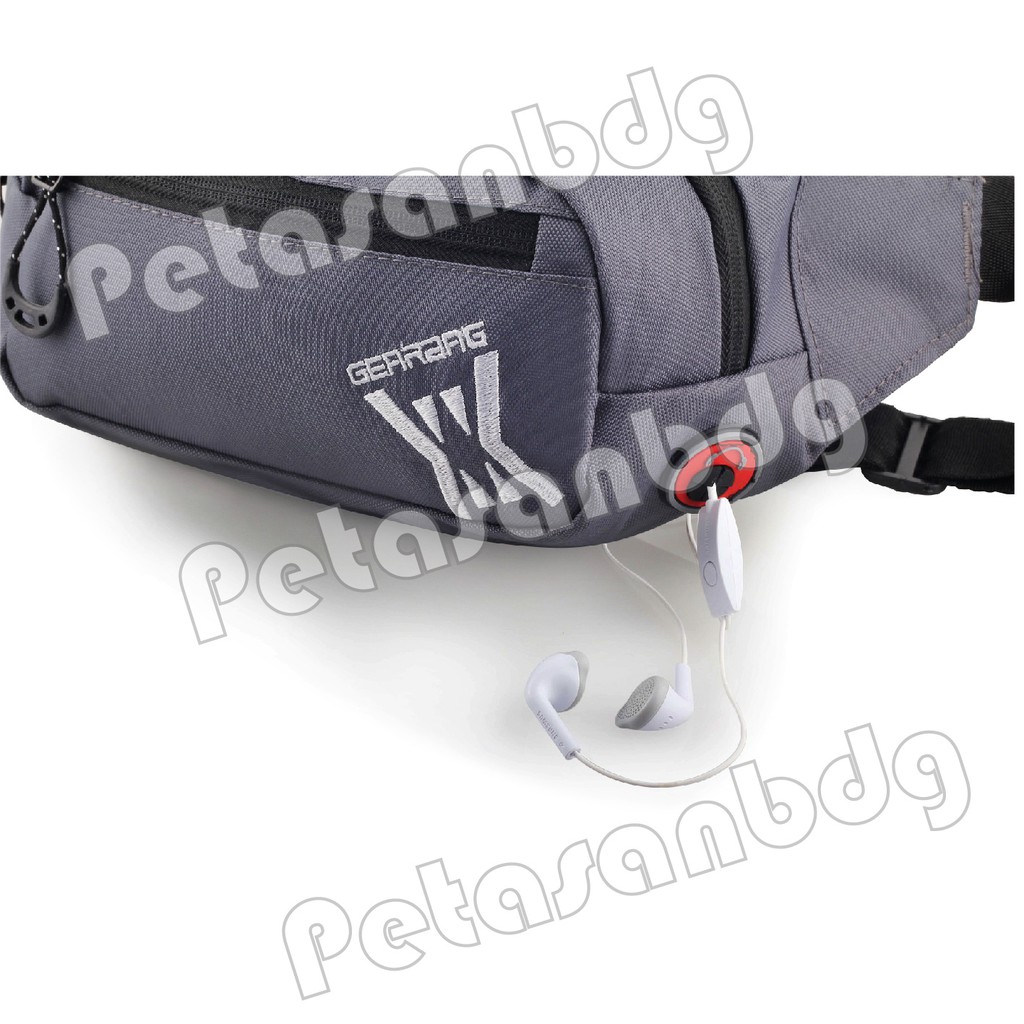 RTM - Gear Bag X - Potray Waistbag WITH EARPHONE HOLE -13074