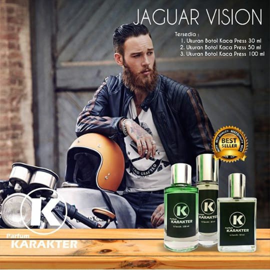 PARFUM KARAKTER AROMA JAGUAR VISION