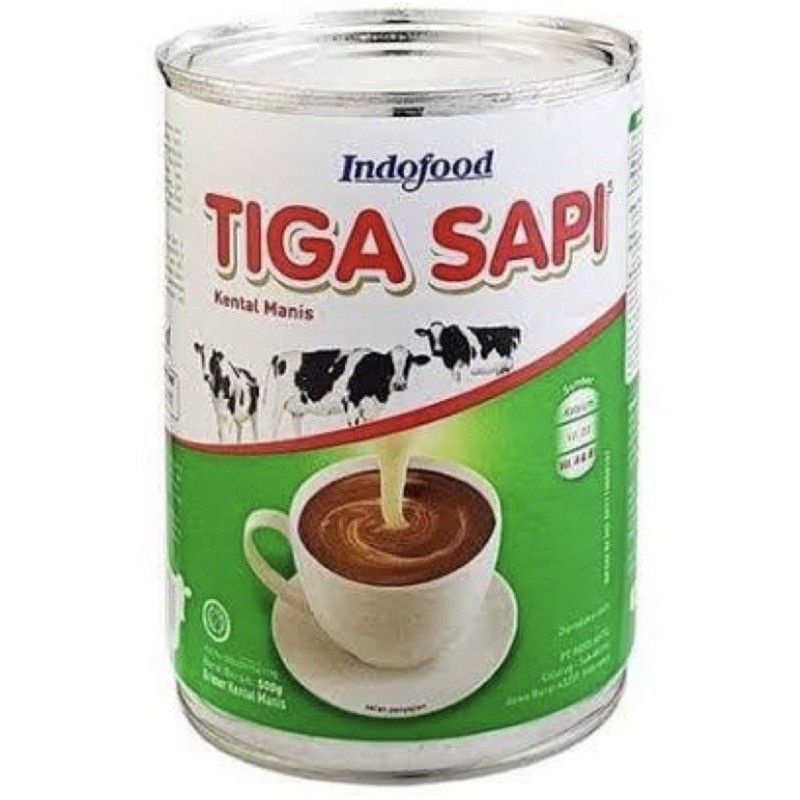 

Tiga Sapi SKM krimer 500gr- Susu Kental Manis