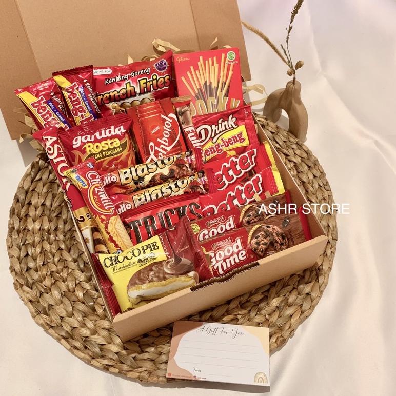 

D86 HAMPERS / GIFT BOX / SNACK BOX / KADO ULANG TAHUN / VALENTINE / ANNIVERSARY - parcel lebaran parcel idul fitri parcel idulfitri merah★ (Dijual Murah)Harga termurah ➺