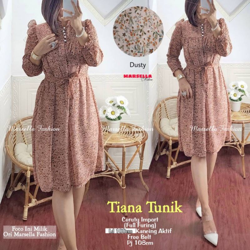 TIANA TUNIK / TUNIK WANITA CERUTY IMPORT